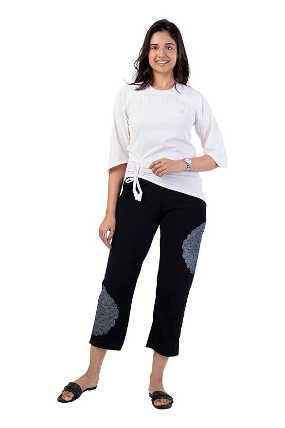 Women's 3/4th Sleeve Ribbed Top