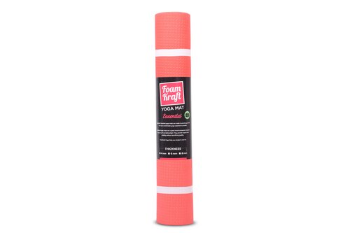 Foamkraft Yoga Mate of 8 mm size  with Red Color