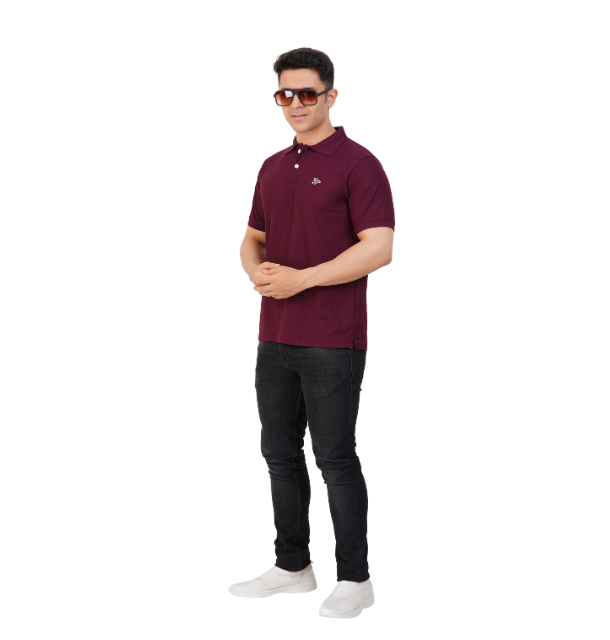 GSN WineCraft Polo T Shirt – Maroon