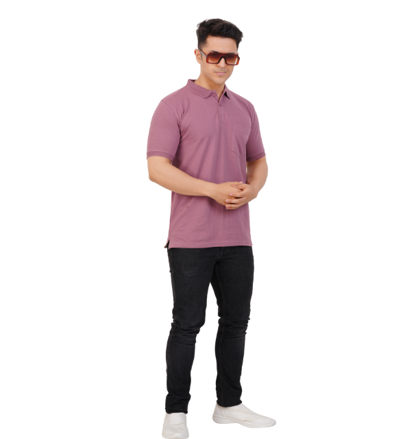 True Deer Classic Polo T-Shirt – Dusty Rose |  GSN