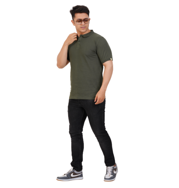 True Deer Classic Polo T-Shirt – Maroon | GSN