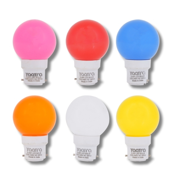 Yaatra Lights 0.5W MultiColor Night Bulb