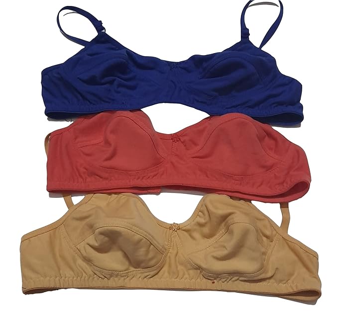 Women's Cotton Non Padded Non-Wired Regular Bra