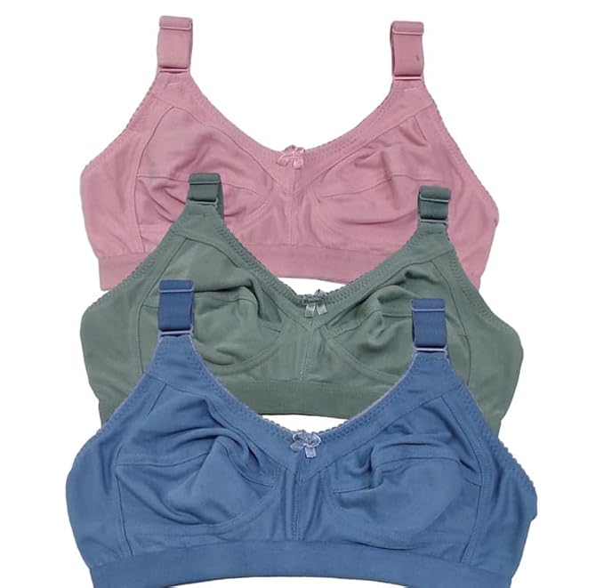 Women's Cotton Full Coverage Non-Padded Wirefree T-Shirt Bra