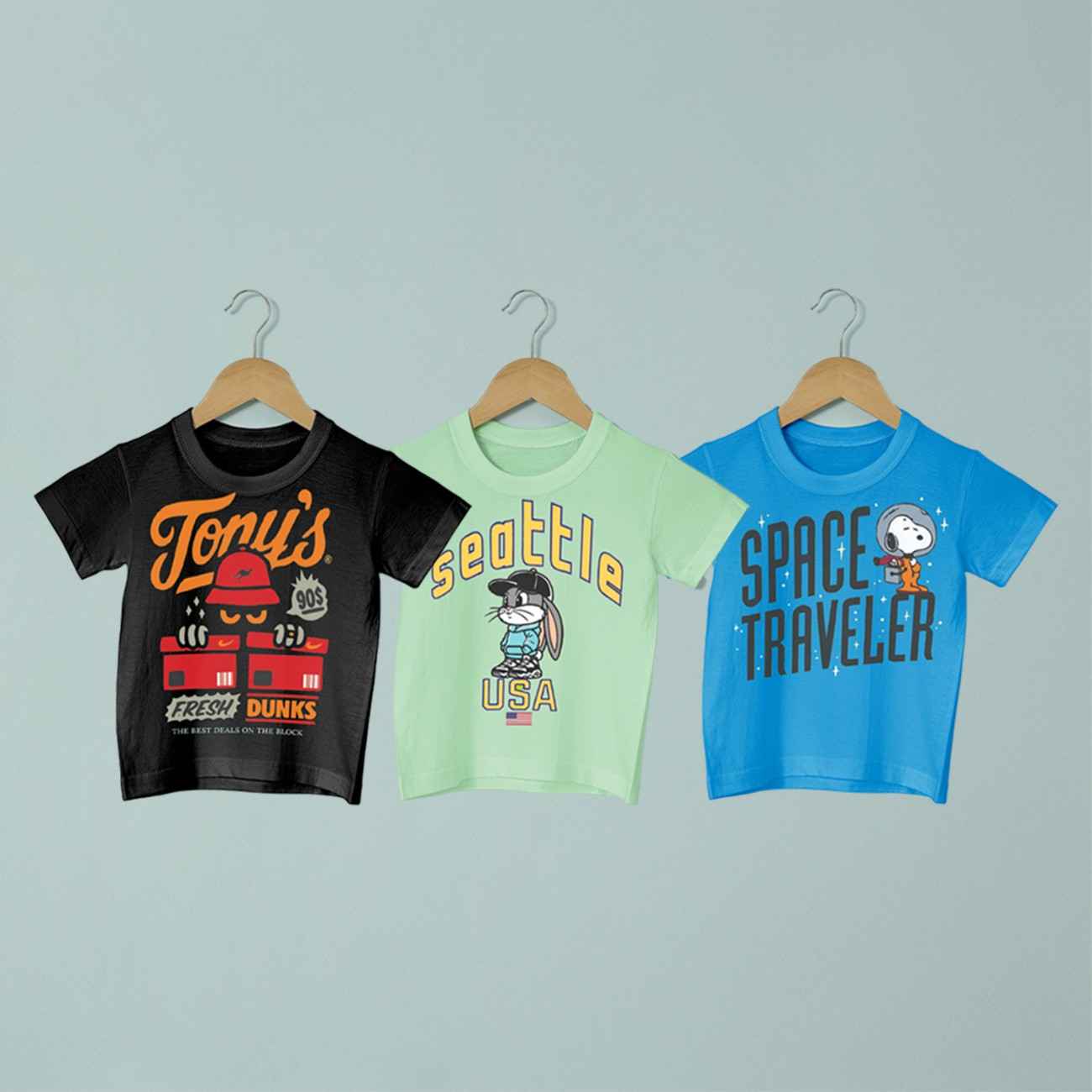 Kids T- Shirt pack of 3 - WVPO3-21