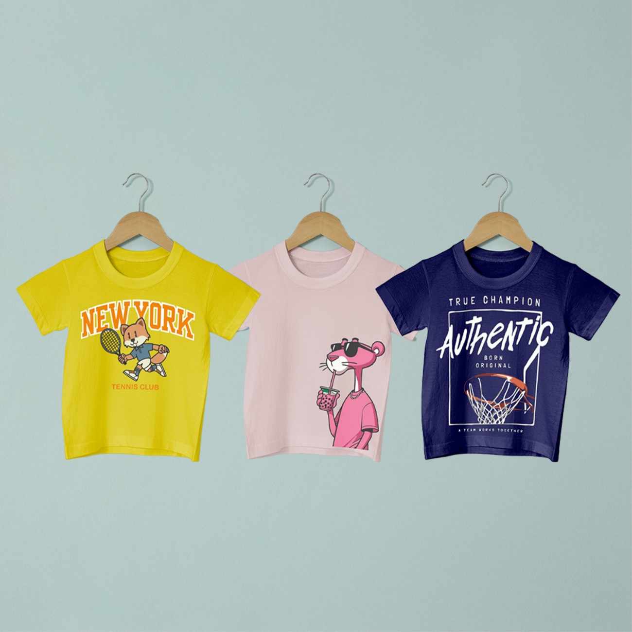 Kids T- Shirt pack of 3 - WVPO3-68