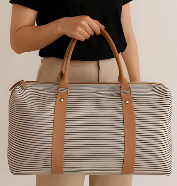 Duffle Bag Banana Fiber + Cork