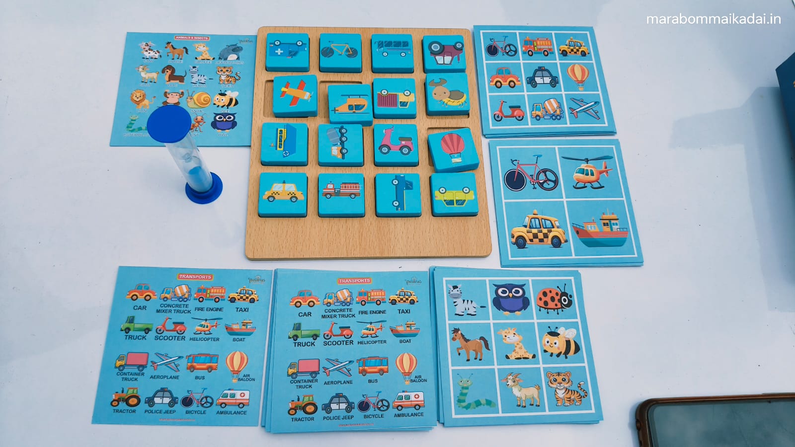 Wooden Instant Memory Game