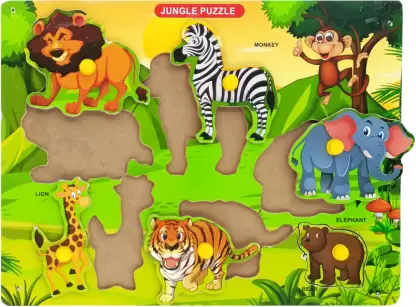 Monte - Wild Animals Finger grip model